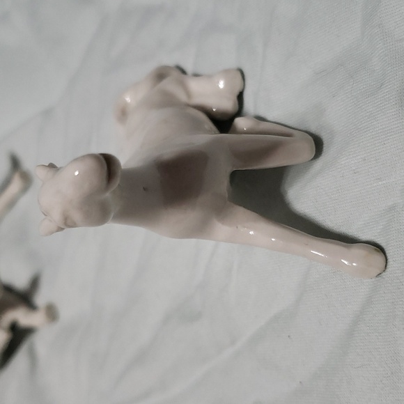 Blanc de Chine White Porcelain horse figurines, set of 2 - Picture 7 of 13